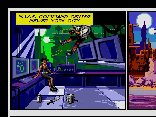Comix Zone screenshot - Basics
